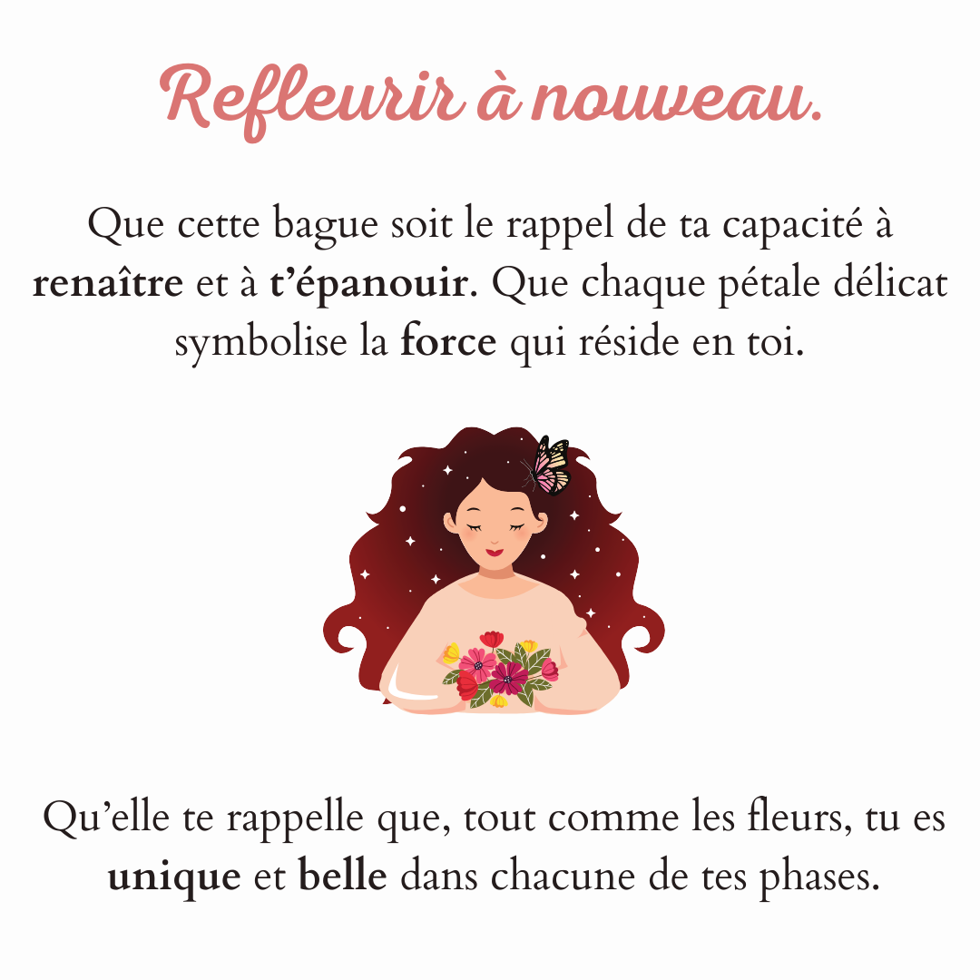 Bague Printemps – Amour Propre