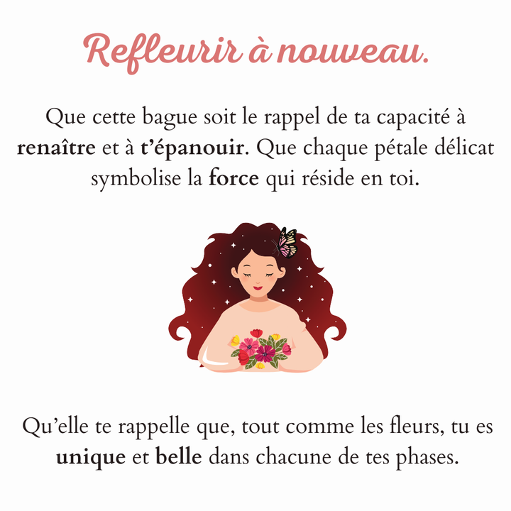 Bague Printemps – Amour Propre