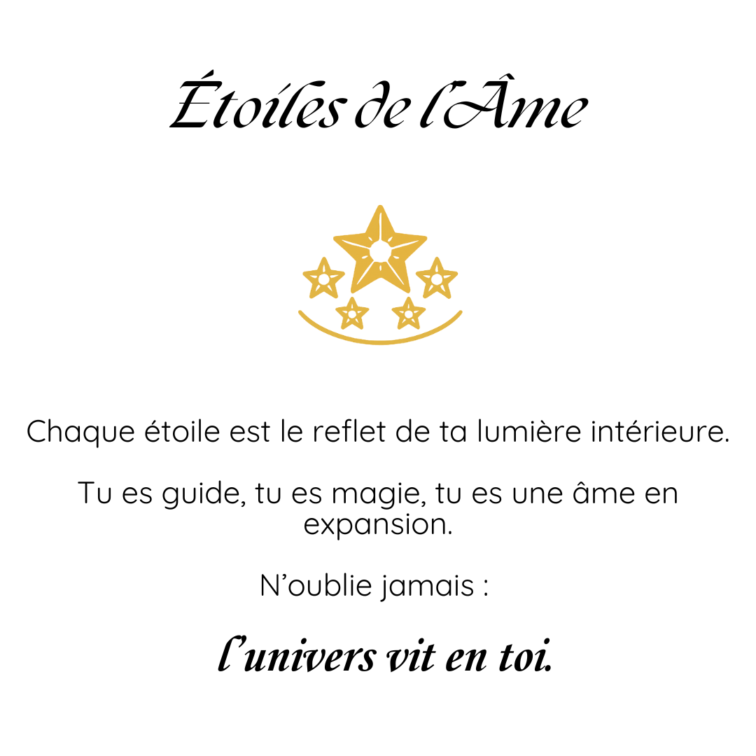 Bague Étoiles de l’Âme