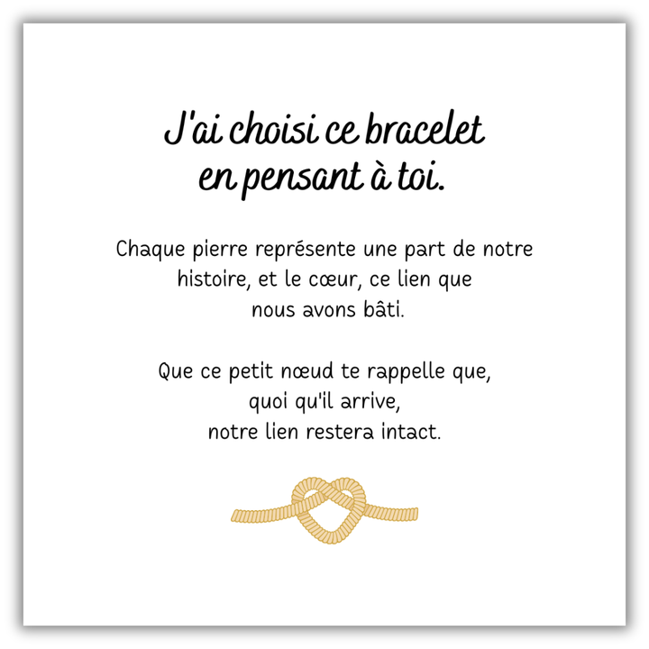 Bracelet Lien Indéfectible