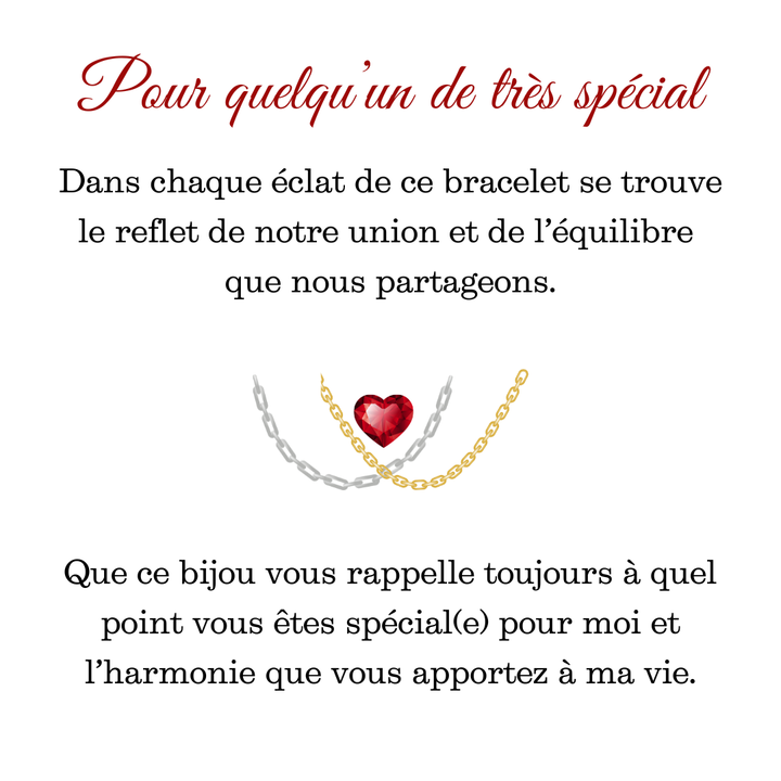 Bracelet Harmonie – Amour & Amitié