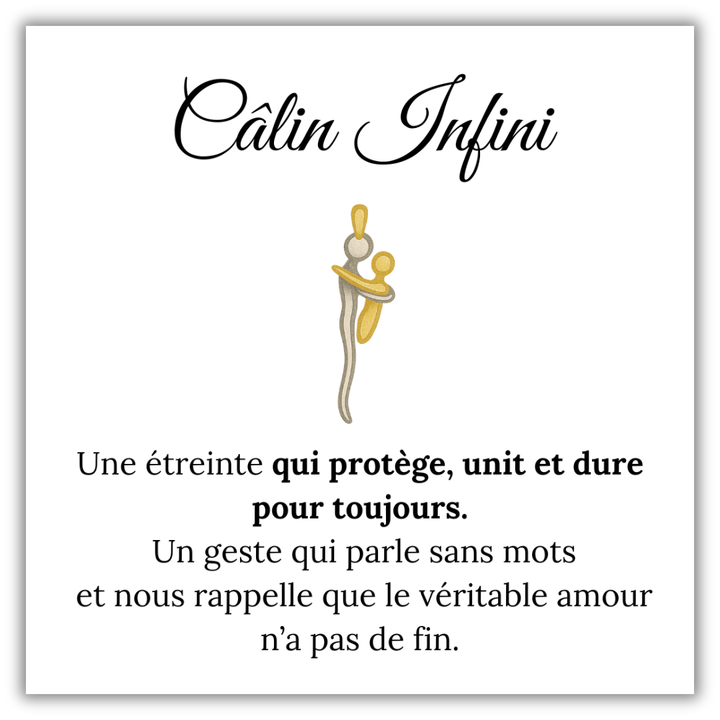 Collier Étreinte Infinie