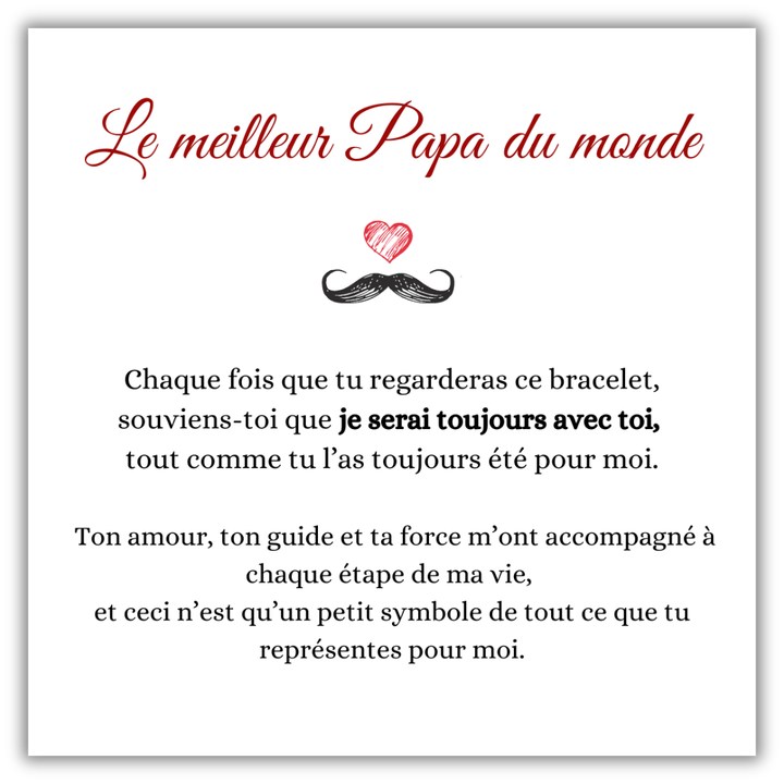 Bracelet Gravé dans mon Cœur