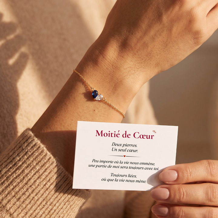 Bracelet "Moitié de Cœur"