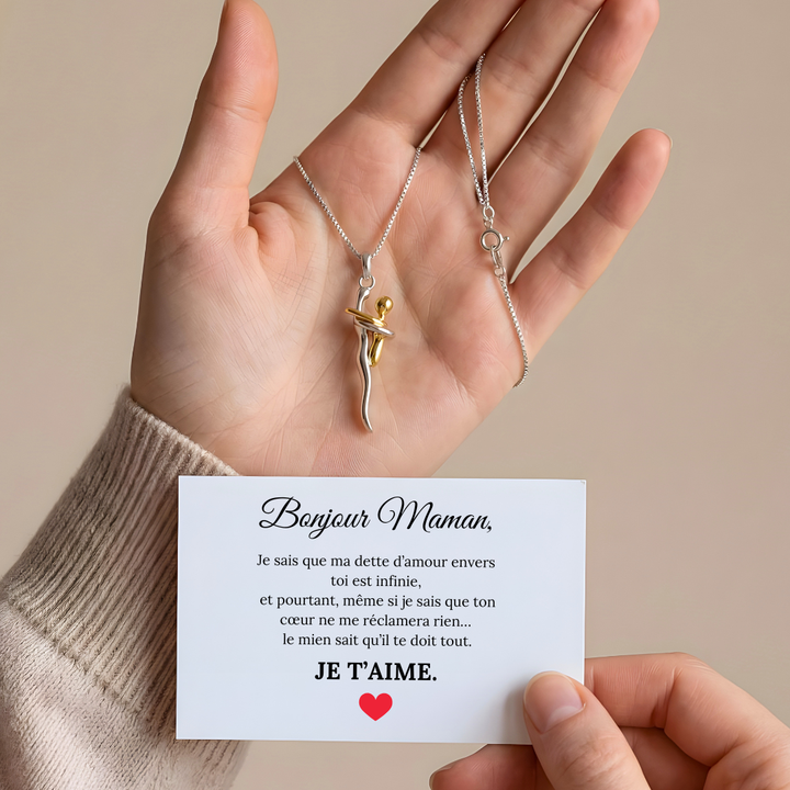 Collier Étreinte de Maman