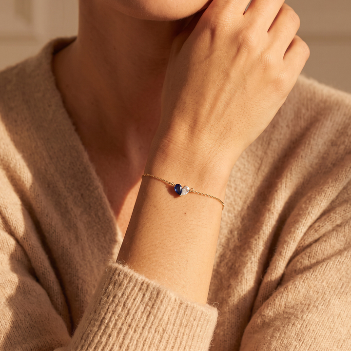 Bracelet "Moitié de Cœur"