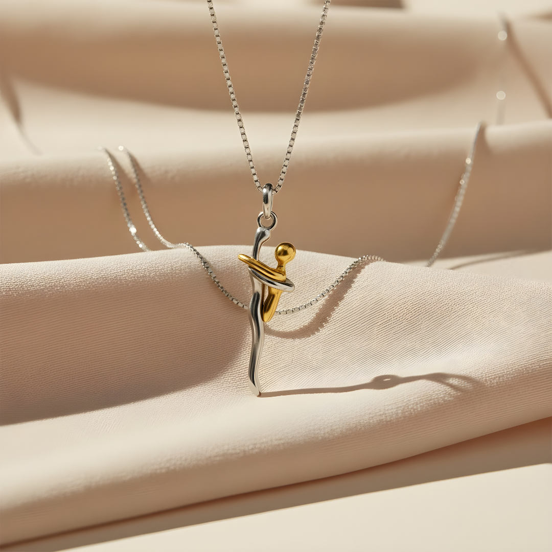 Collier Étreinte de Maman