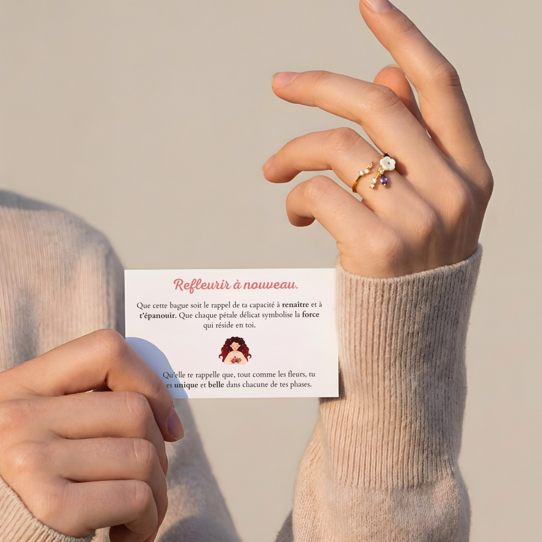Bague Printemps – Amour Propre