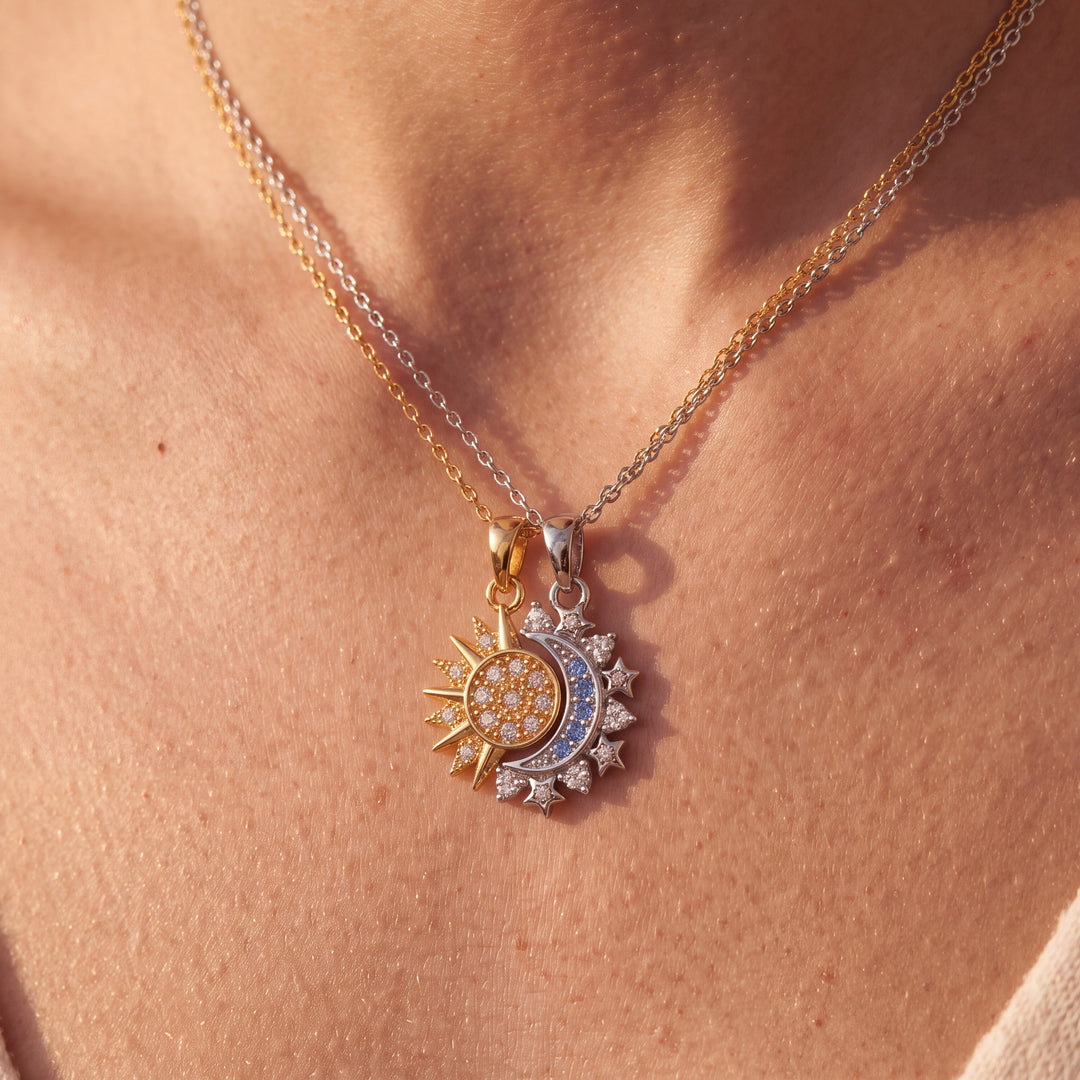 Colliers Soleil & Lune – Toi & Moi