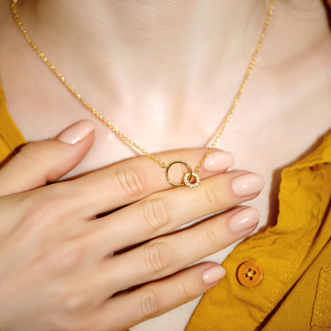 Collier Cœurs Unis - Mère & Fille
