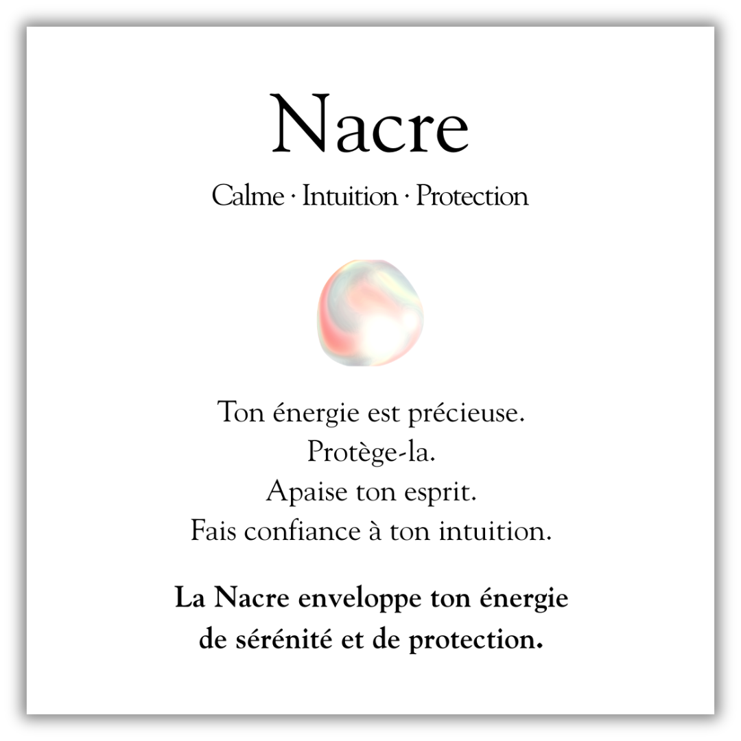 Bague Talisman Nacre