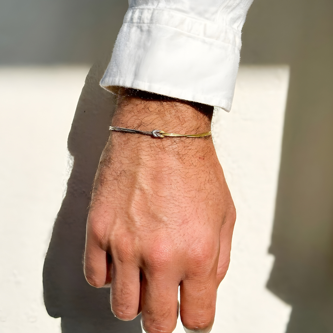 Bracelet Nœud Éternel – À mon Papa