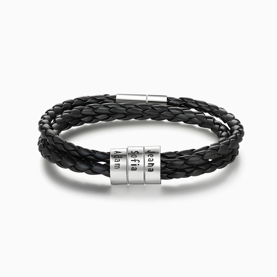 Bracelet Amour Paternel – Personnalisable avec prénoms