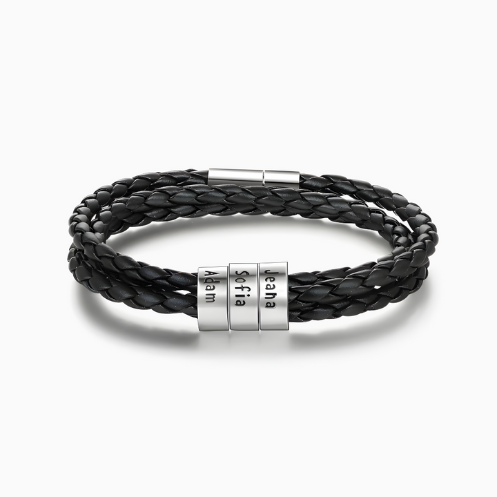 Bracelet Amour Paternel – Personnalisable avec prénoms