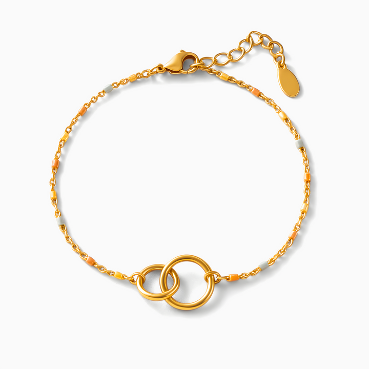 Bracelet Cœurs Unis - À Ma Maman