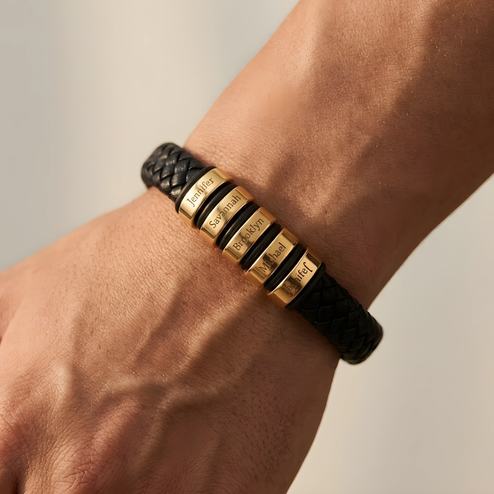 Bracelet Papa, Ma Fierté – Personnalisable