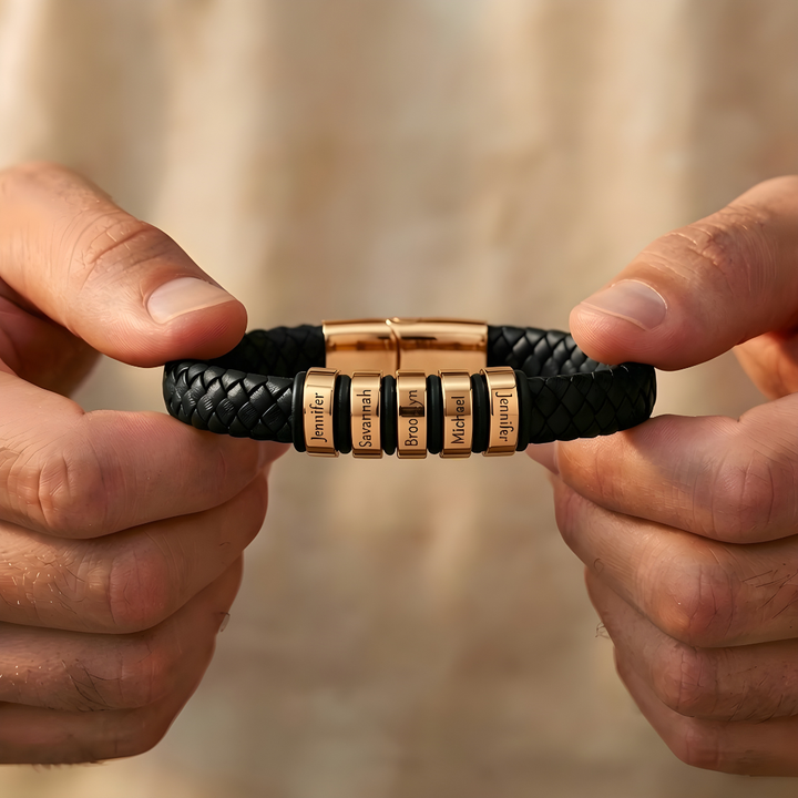 Bracelet Papa, Ma Fierté – Personnalisable