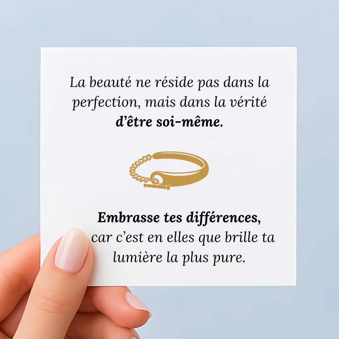 Bracelet Golden Asymétrique