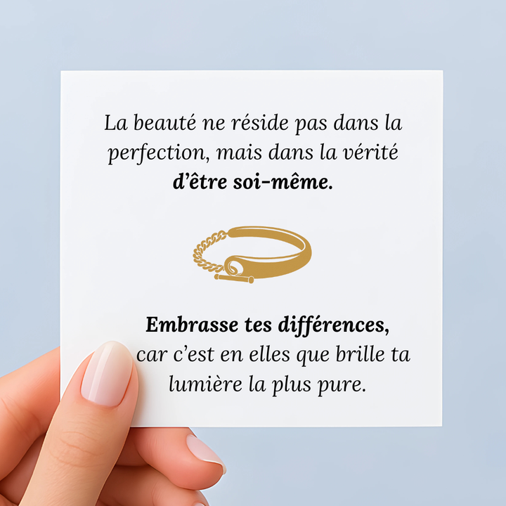 Bracelet Golden Asymétrique