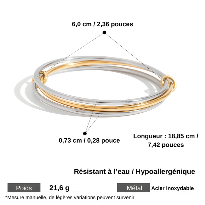 Bracelet Triple Rappel