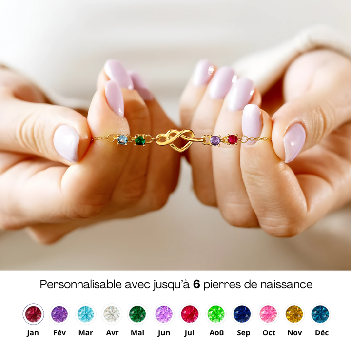 Bracelet Lien Éternel – Personnalisable