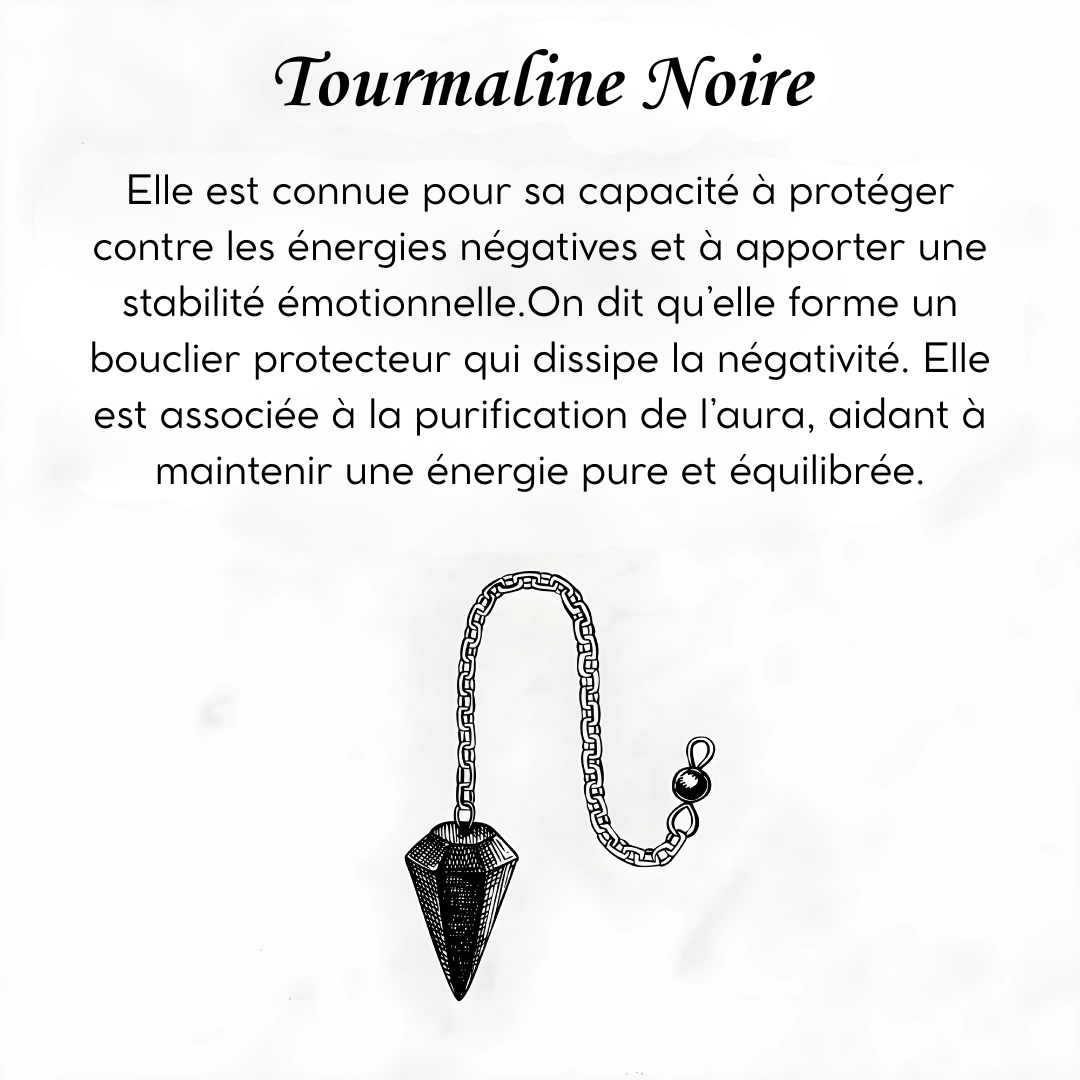 Bracelet Tourmaline Noire