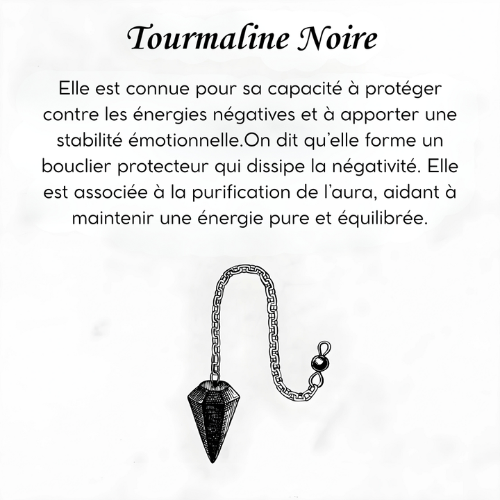Bracelet Tourmaline Noire