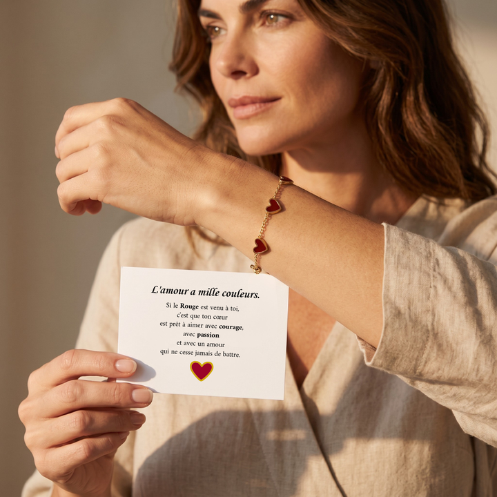 Bracelet Amour Rouge