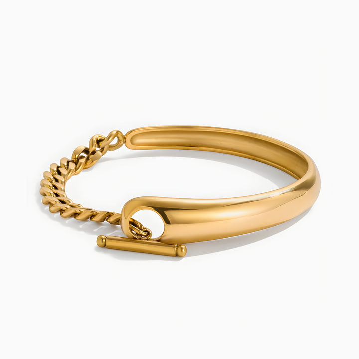 Bracelet Golden Asymétrique