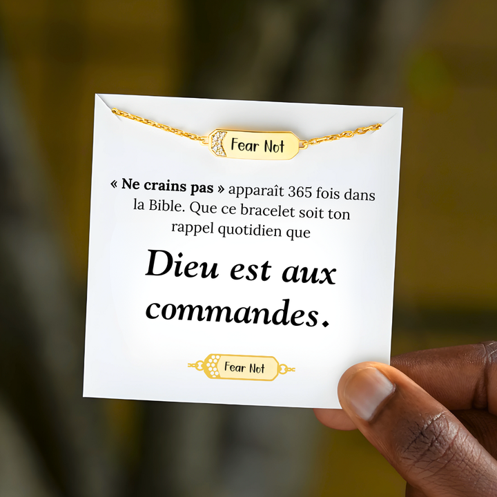 Bracelet Ne crains pas