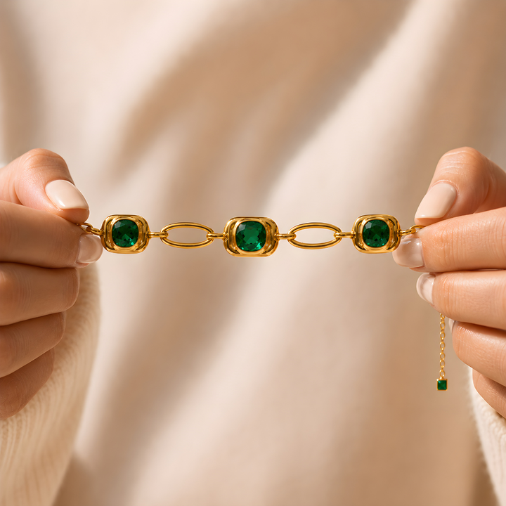 Bracelet Essence Émeraude