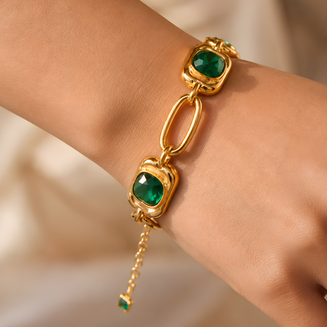 Bracelet Essence Émeraude