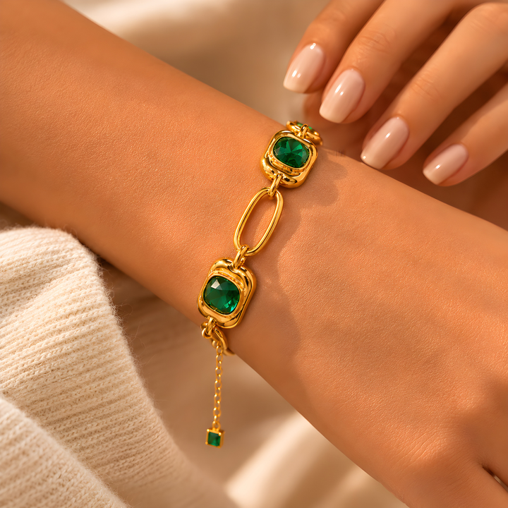 Bracelet Essence Émeraude