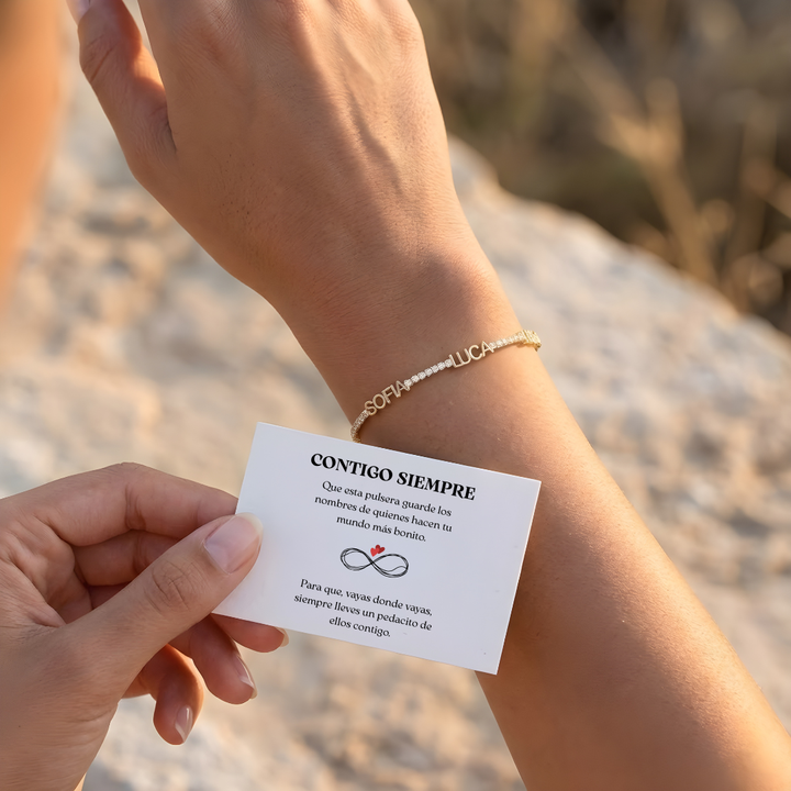 Bracelet Tennis – Avec Toi Pour Toujours