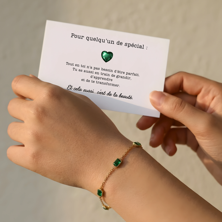 Bracelet Émeraude