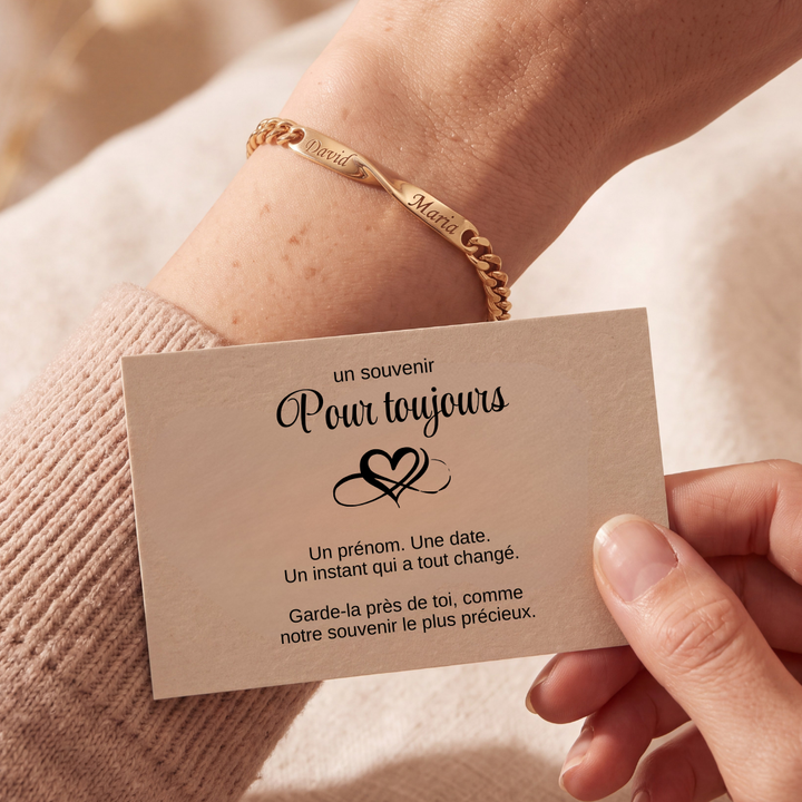 Bracelet Toujours en Ta Mémoire