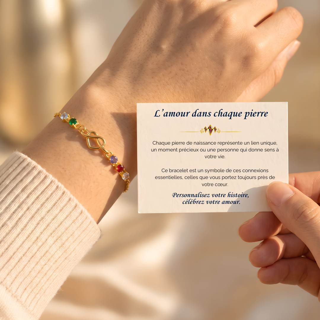 Bracelet Lien Éternel – Personnalisable
