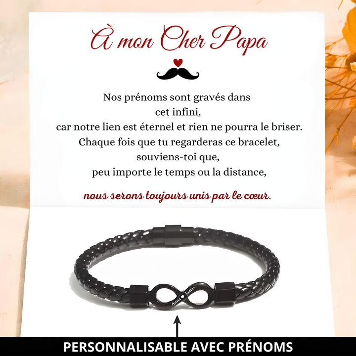 Bracelet Infini – Pour mon Papa