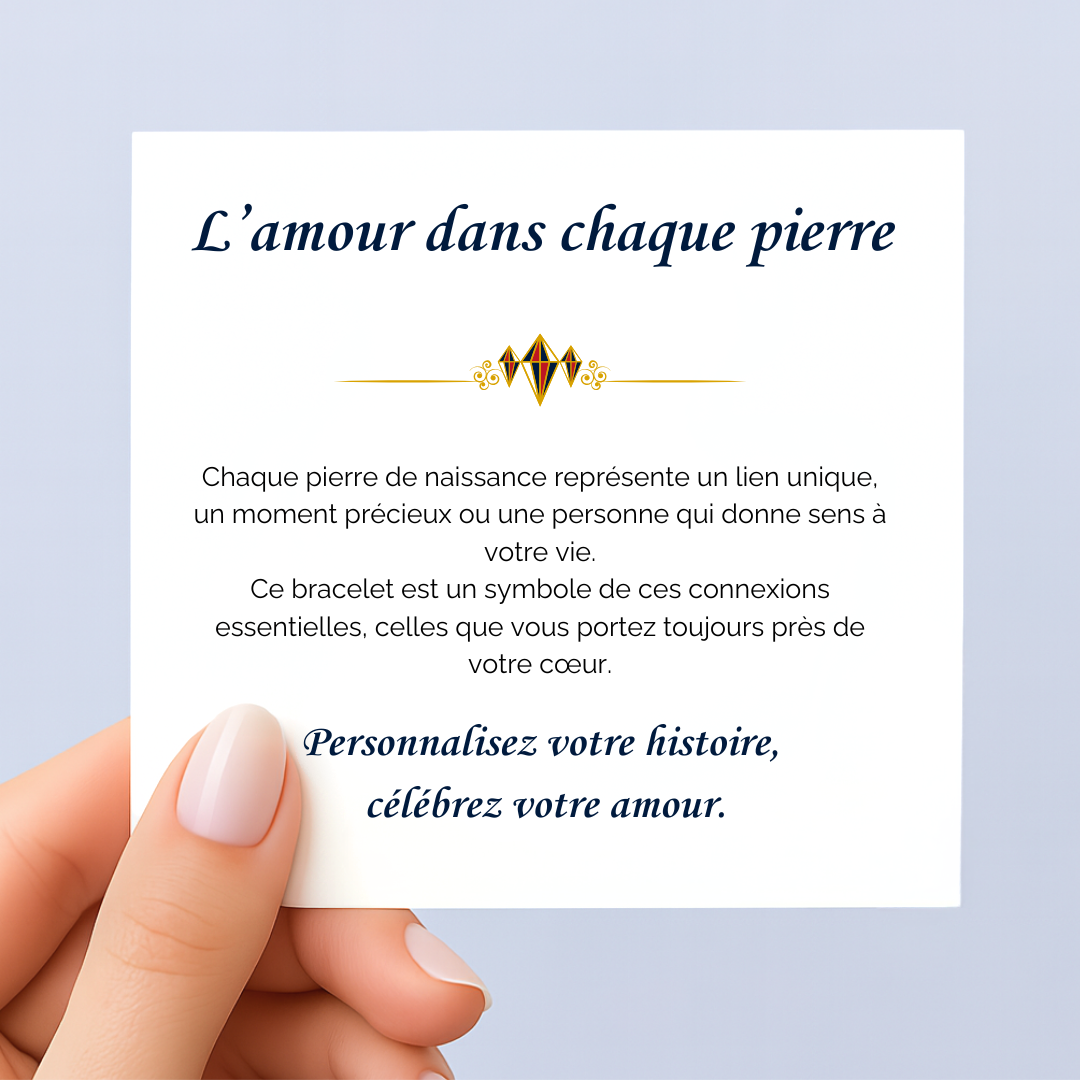 Bracelet Lien Éternel – Personnalisable