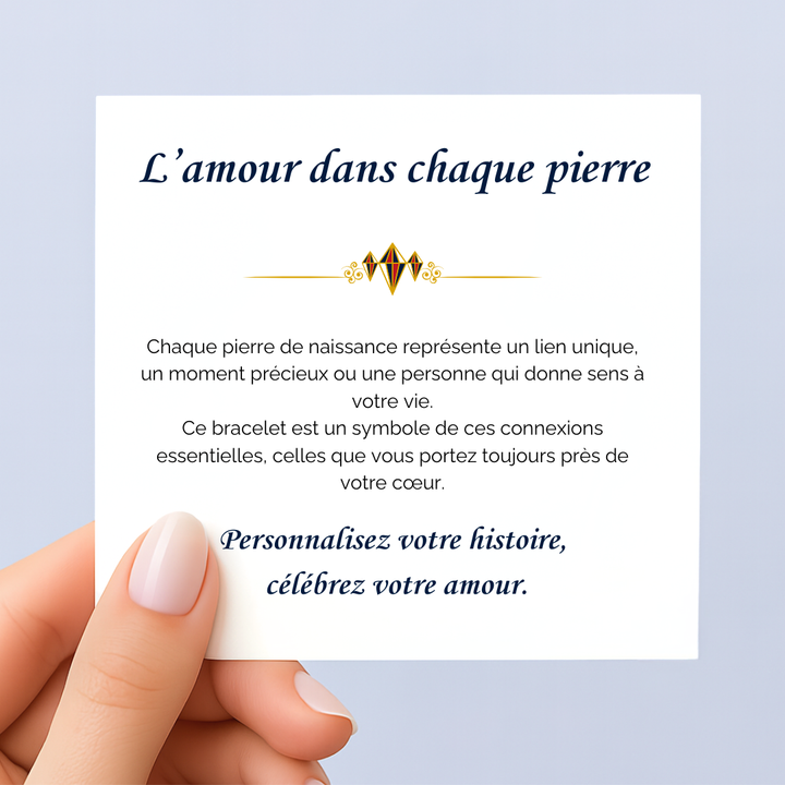 Bracelet Lien Éternel – Personnalisable