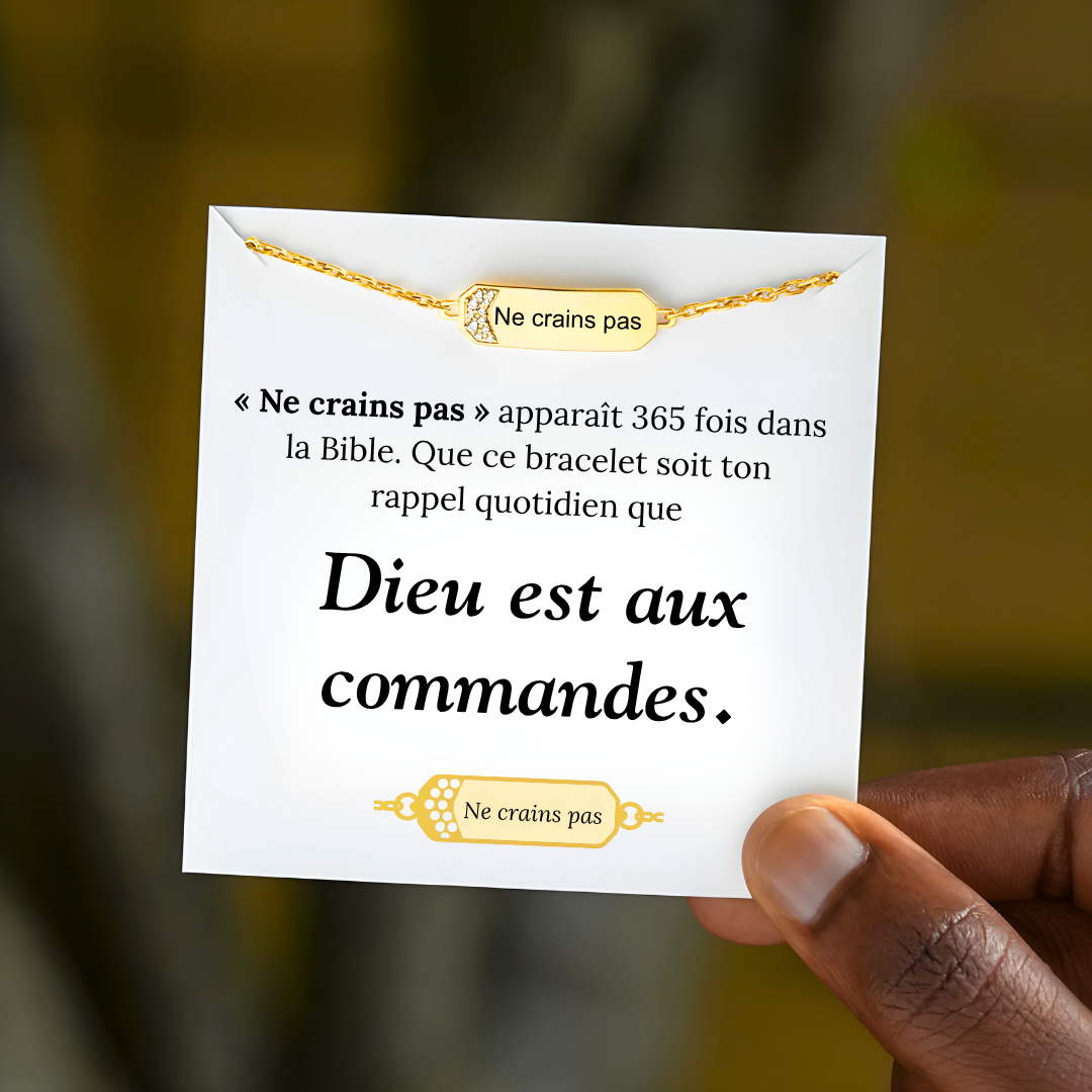 Bracelet Ne crains pas